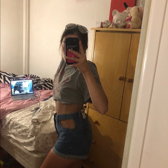 Nasty Gal Denim - Pocketless denim shorts Nasty Gal